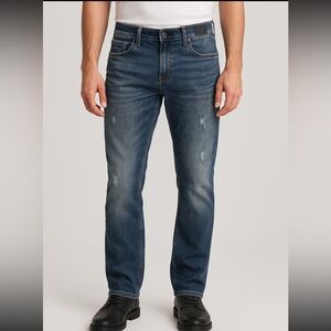 T.K. Axel Slim Boot Jeans Men’s 32x32 Distressed Medium Wash NWT